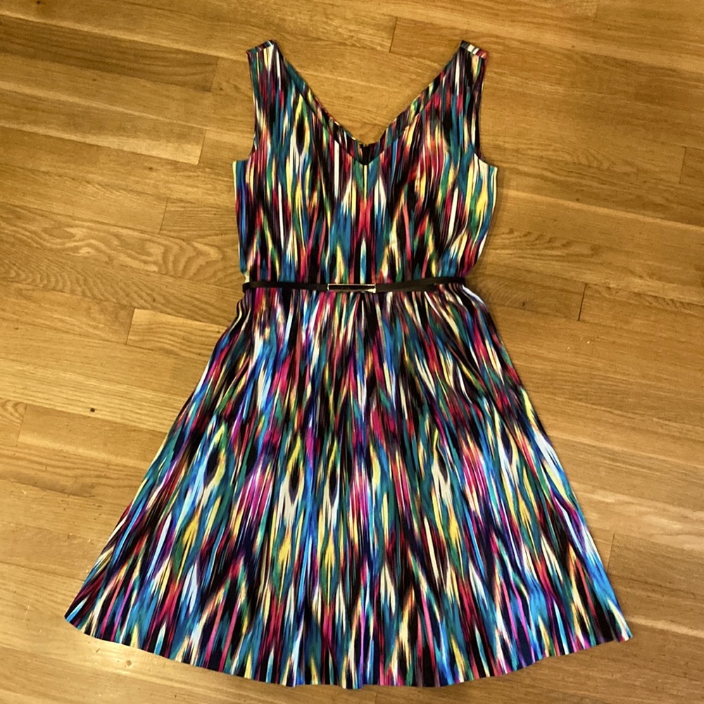 Vivid multicolor dress